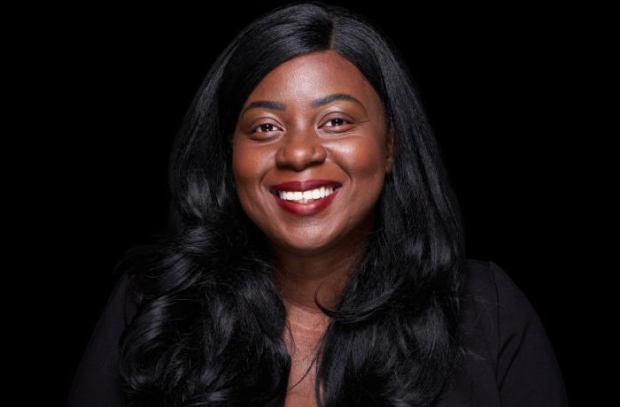 Headshot of a woman.